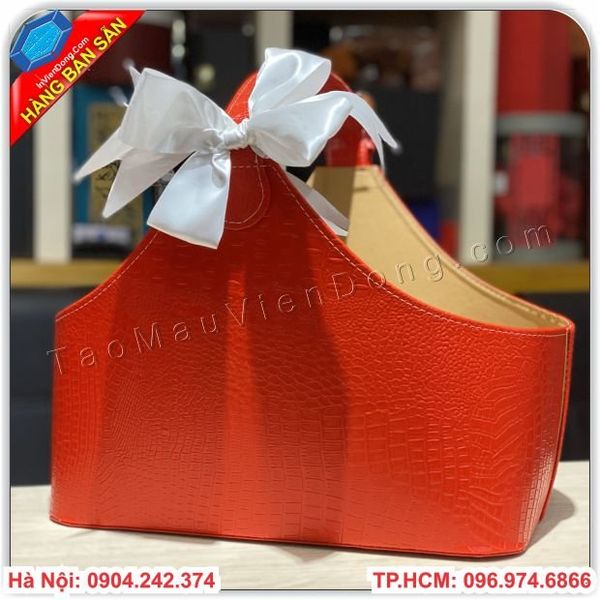 Giỏ Da Đựng Quà Tết Có Sẵn Tại Hà Nội