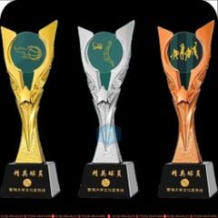 Cúp bóng rổ vinh danh chiến thắng có sẵn