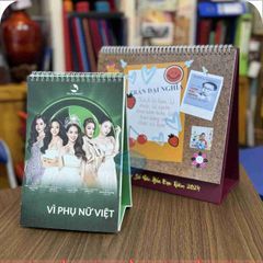 In lịch để bàn 2025 lấy ngay