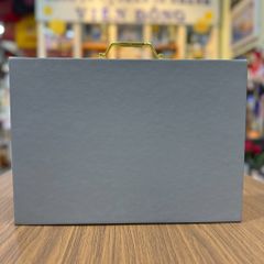 Bao bì hộp cứng cao cấp màu xám