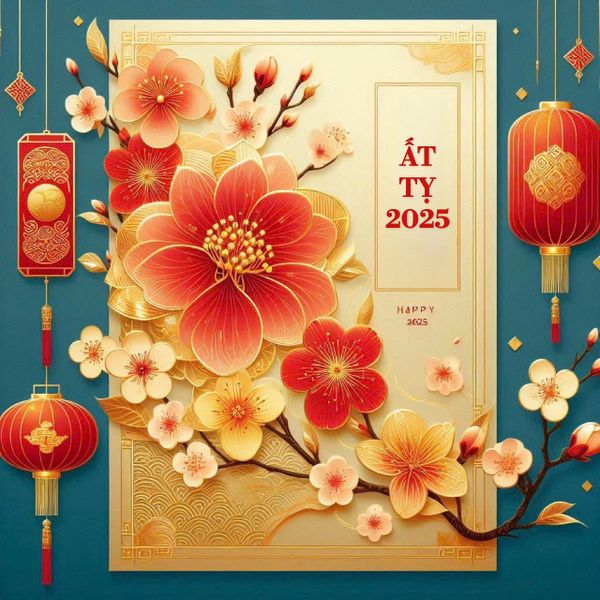 In Thiệp mừng Năm mới 2025 Giá rẻ bán sẵn nhiều mẫu đẹp