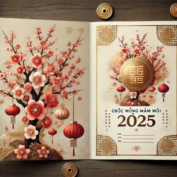 Nơi in thiệp tết 2025 đẹp - giá rẻ - chất lượng