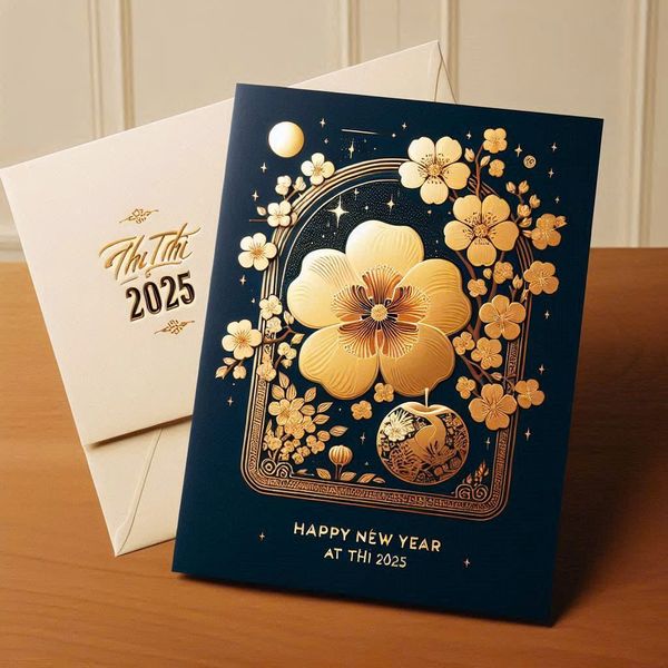 Thiệp tết 2025 độc đáo - đẹp- rẻ