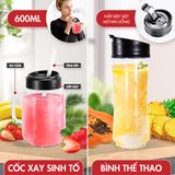 Combo Máy xay sinh tố Masuto Blender công nghệ Nhật Bản - BL399B (Bộ 2 cối)