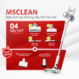 Máy hút bụi quét sàn không dây cầm tay Masuto MSClean