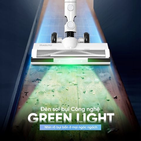 Máy hút bụi quét sàn không dây cầm tay Masuto MSClean