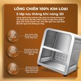 Nồi chiên không dầu 6L Masuto MSChef - Siêu đầu bếp tại gia