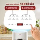 Nồi chiên không dầu Masuto MSQueen | Nồi chiên 2 tầng đốt Trên/Dưới đối lưu không cần trở lật