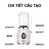 Combo Máy xay sinh tố Masuto Blender công nghệ Nhật Bản - BL399B (Bộ 2 cối)