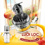 Máy ép chậm Masuto MSFresh | Ống tiếp nguyên liệu cực đại 120mm