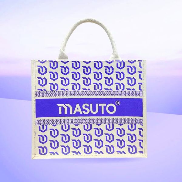 Túi Xách Tay Canvas Masuto Đựng Máy Sấy Đa Năng Màu Tím