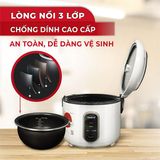 Nồi cơm điện lòng niêu 3D Masuto 1,8 lít - Model MS-RC1800