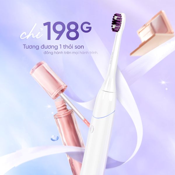Bàn chải điện Masuto Hyper UVSonic - 5 đầu bàn chải