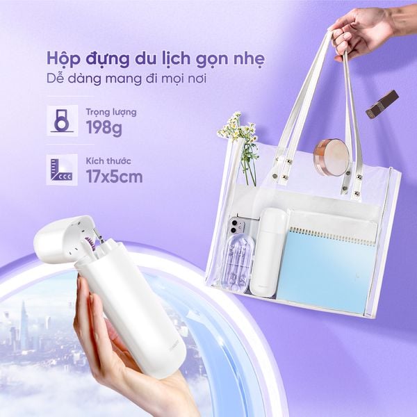 Bàn chải điện Masuto Hyper UVSonic - 5 đầu bàn chải