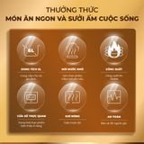 Nồi chiên không dầu 6L Masuto MSChef - Siêu đầu bếp tại gia