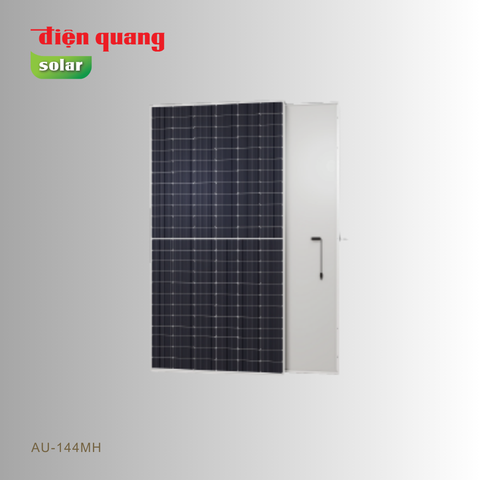 Tấm pin năng lượng mặt trời Điện Quang Austa 590Wp (1 mặt kính) AU590 - 36V- MH