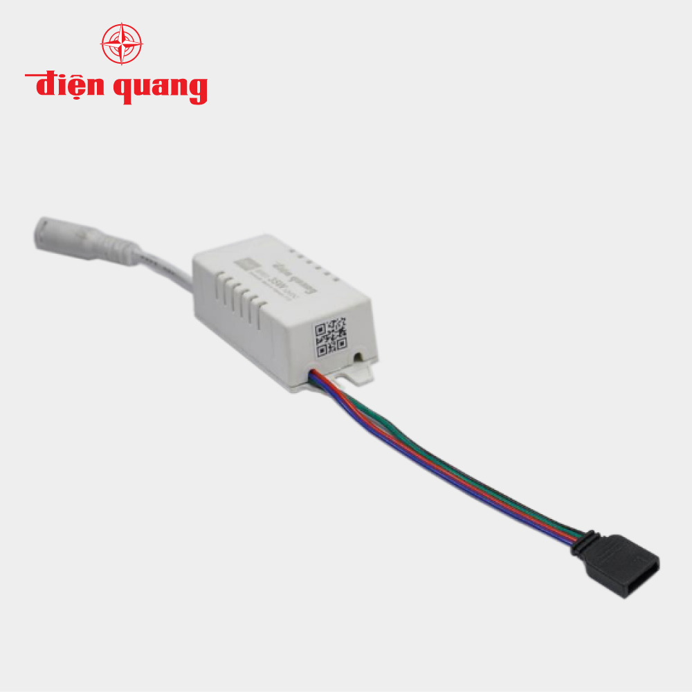 Bộ điều khiển Bluetooth cho LED Dây thông minh Điện Quang Apollo ĐQ SCU01SM 35 ( Công suất tối đa 35W, đa chức năng, điều khiển sắc màu RGB, SIG Mesh )