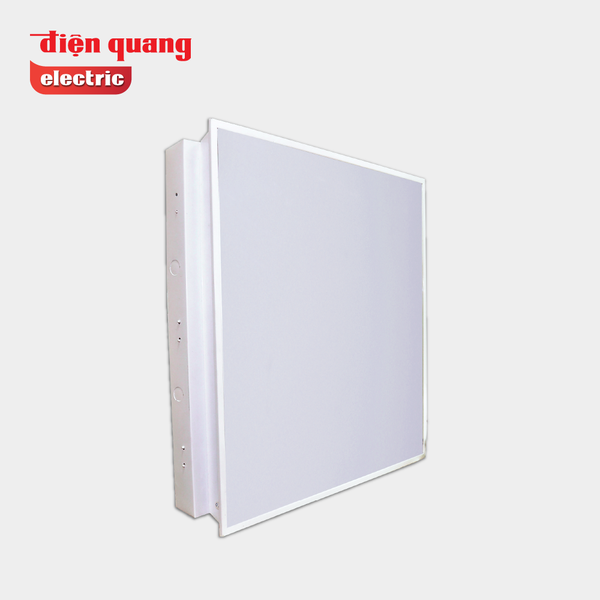 Bộ đèn âm trần Điện Quang ĐQ RF01 309GASIL03 (0.6m chóa nhôm, 3 led tube 9W thân nhựa Ánh sáng trắng đầu đèn xoay)