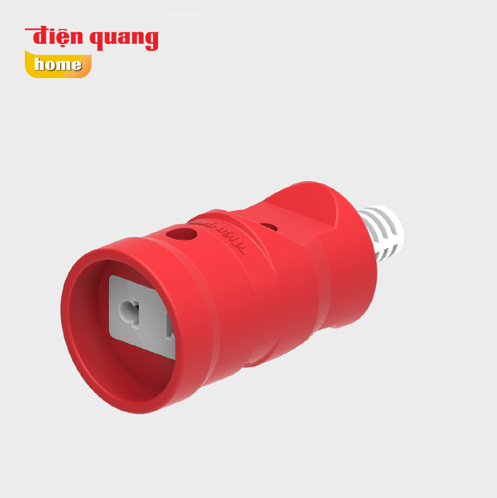 Set 5 Phích cắm CÁI công suất lớn Điện Quang ĐQ EPF HP 2PN ( Màu ngẫu nhiên )