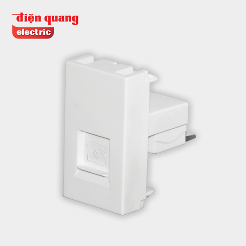 Set 3 Ổ cắm điện thoại âm tường DQHome ĐQ IW1 TO W ( màu trắng )