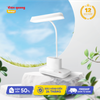 Đèn Đọc Sách Chống Cận Điện Quang ĐQ LDL17B (Cảm ứng, Pin sạc, 3W, Tích Hợp Đèn Ngủ Và Hộp Cắm Bút)