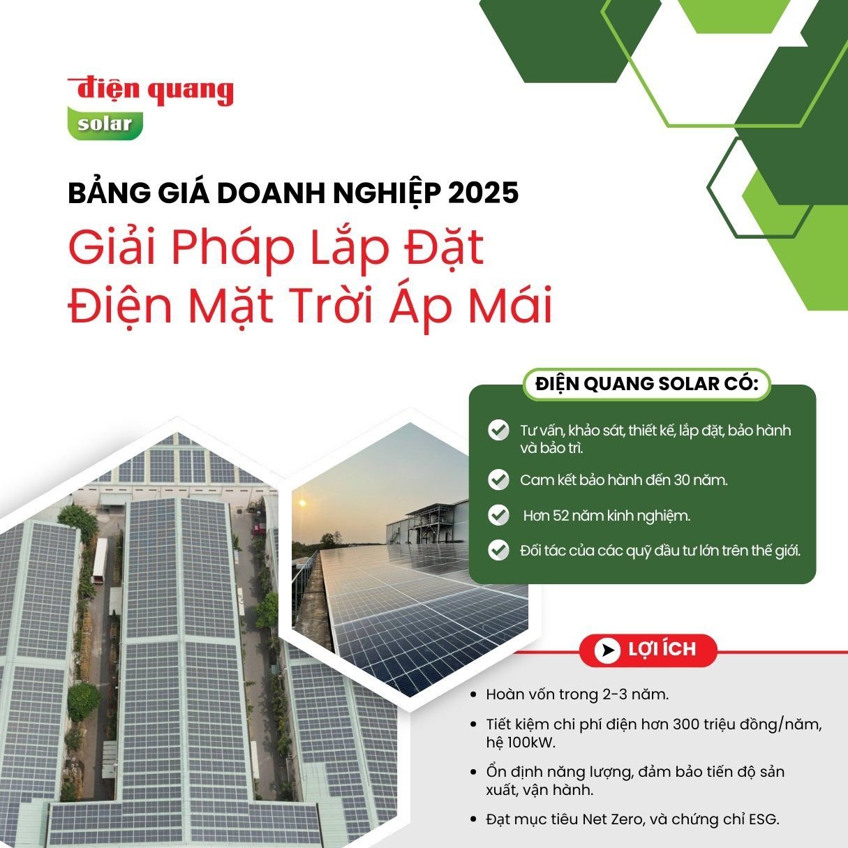 [Doanh Nghiệp 2025] Giải Pháp Lắp Đặt Điện Mặt Trời Áp Mái