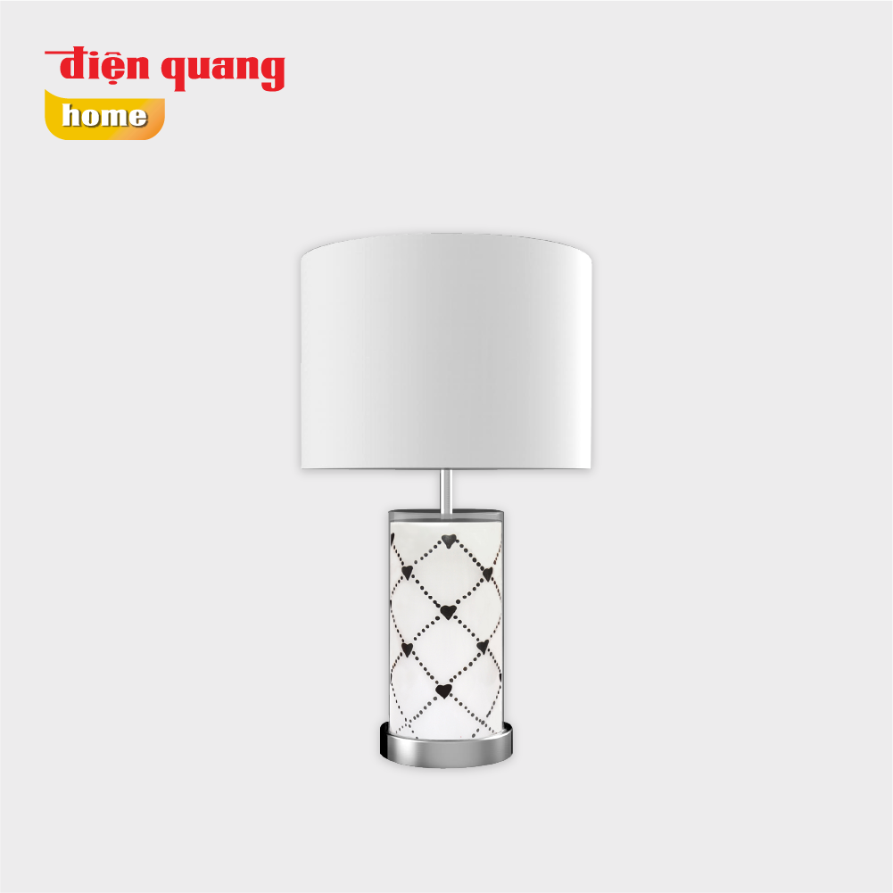 Đèn thủy tinh trang trí Điện Quang ĐQ DCL06 WW (thân hình trụ, họa tiết 1, bóng LED, Ánh sáng vàng)