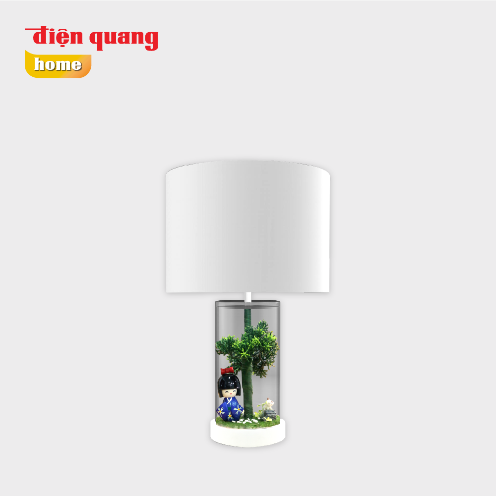 Đèn thủy tinh trang trí Điện Quang ĐQ DCL13 WW ( thân hình trụ, kimono, bóng LED, Warmwhite )