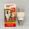 Đèn Led Bulb Chuyên Dụng Thanh Long Điện Quang ĐQ LEDBUTL 04RB NN (4W, Đỏ Xanh, chụp trong)