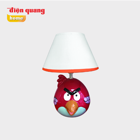 Đèn gốm sứ trang trí Điện Quang ĐQ DL13 WW ( Thân hình chim đỏ, bóng Led 5W, warmwhite )