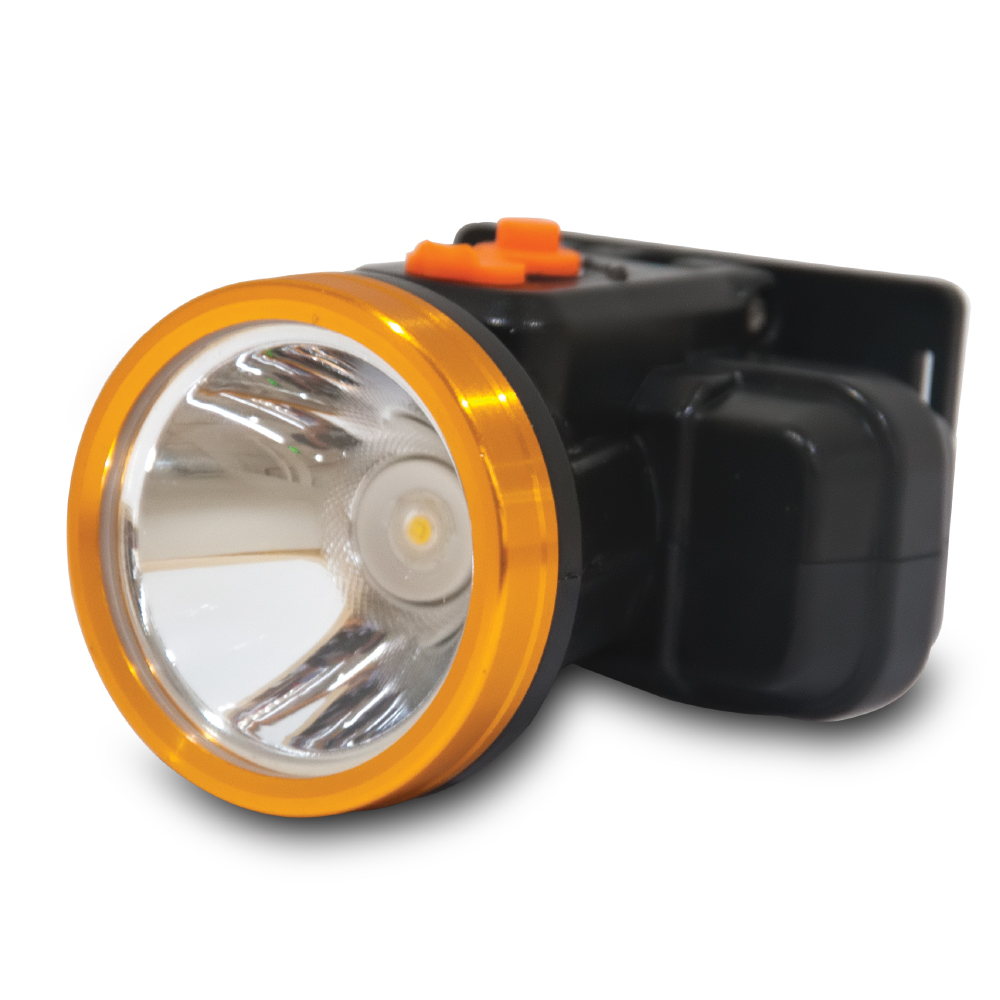 Đèn pin đội đầu Điện Quang ĐQ PFL16 R BLY ( Pin sạc Lithium, Đen Vàng, 2.5W)