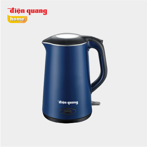 Ấm đun nước cao cấp Điện Quang ĐQ EKT09 1515 KW ( 1500W, 1.5L, inox 304, vỏ 2 lớp, có chức năng giữ ấm )