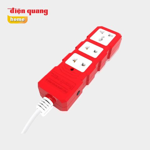 Ổ cắm Công suất lớn Điện Quang ĐQ ESKHP 2M ( 3 lỗ, dây dài 2m )