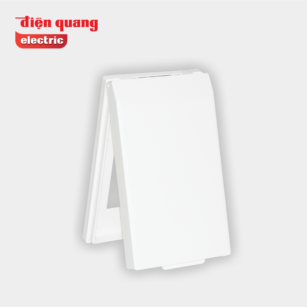 Hộp che mặt nạ âm tường DQHome ĐQ IW1 CB W ( màu trắng )