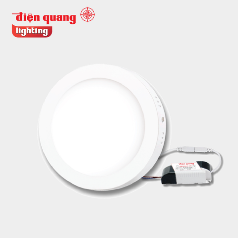 Bộ đèn LED Panel tròn Điện Quang ĐQ LEDPN10 12765 EMC 170 V03 (12W, daylight F170, đạt EMC)