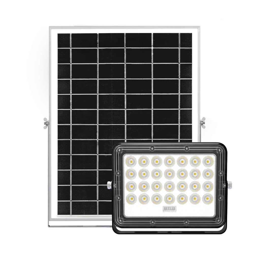 Bộ Đèn LED Pha Solar ECO Năng Lượng Mặt Trời LEDSL01 6500K V02