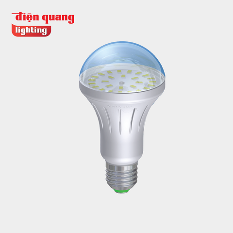 Đèn LED bulb thân nhựa Điện Quang ĐQ LEDBU04 5W chụp cầu trong