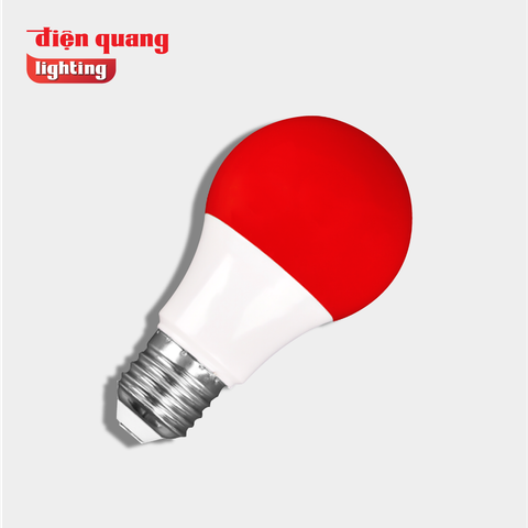 Đèn LED bulb BU11 Điện Quang ĐQ LEDBU11A50 03R ( 3W, RED )