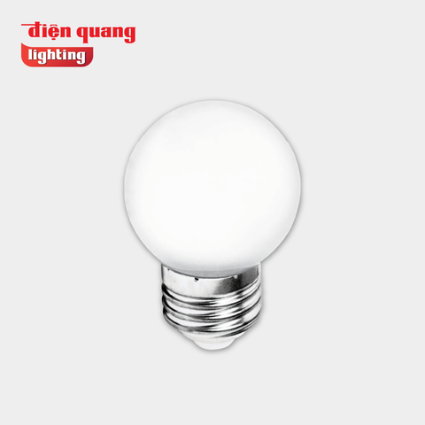 Đèn LED Bulb Điện Quang ĐQ LEDBU14G45 1W, chụp mờ