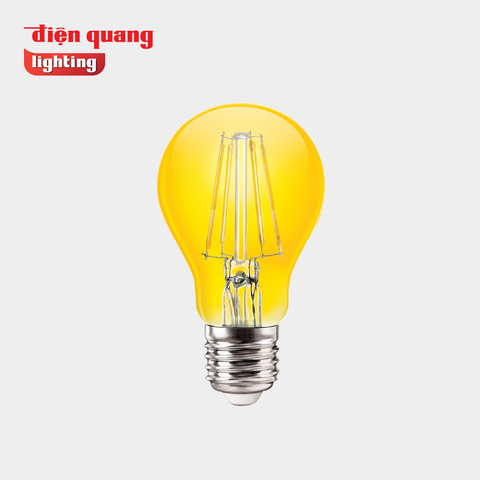 Đèn LED bulb FL Điện Quang ĐQ LEDBUFL03 A60 06727 ( 6w, warmwhite, vỏ thủy tinh )