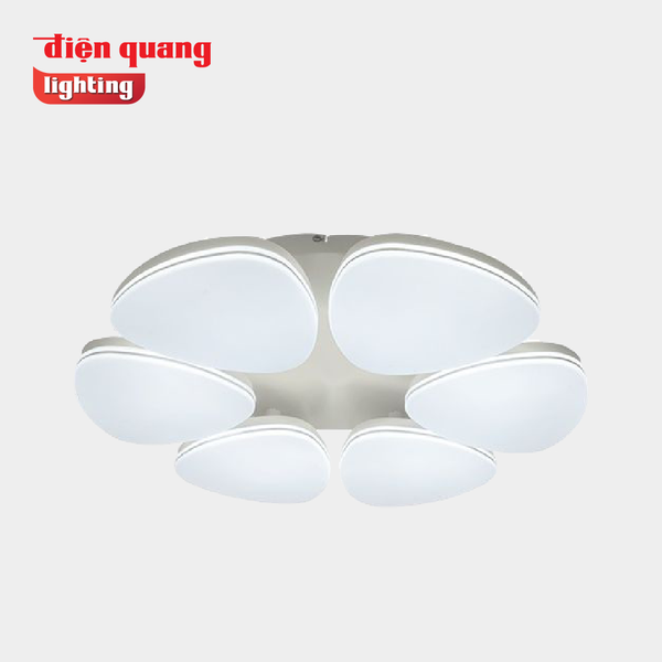 Bô đèn LED ốp trần cao cấp Điện Quang ĐQ LEDCCL07 108 S ( 108W D850mm điều khiển độ sáng và màu bằng công tắc )