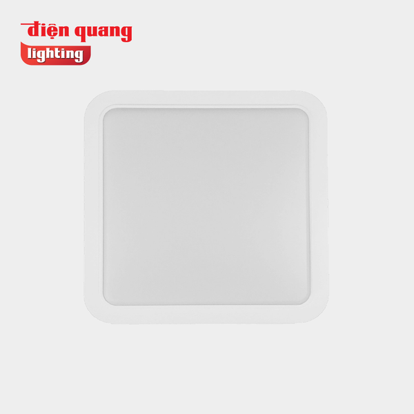 Bộ đèn LED ốp trần Điện Quang DĐQ LEDCL20 09765 ( 9W, Ánh sáng trắng, 180x180, chụp nhựa mờ, IP44 )