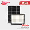 Bộ Đèn LED Pha Solar ECO Năng Lượng Mặt Trời Ánh Sáng Trắng LEDSL01 6500K V02 (60W/100W/200W/300W)
