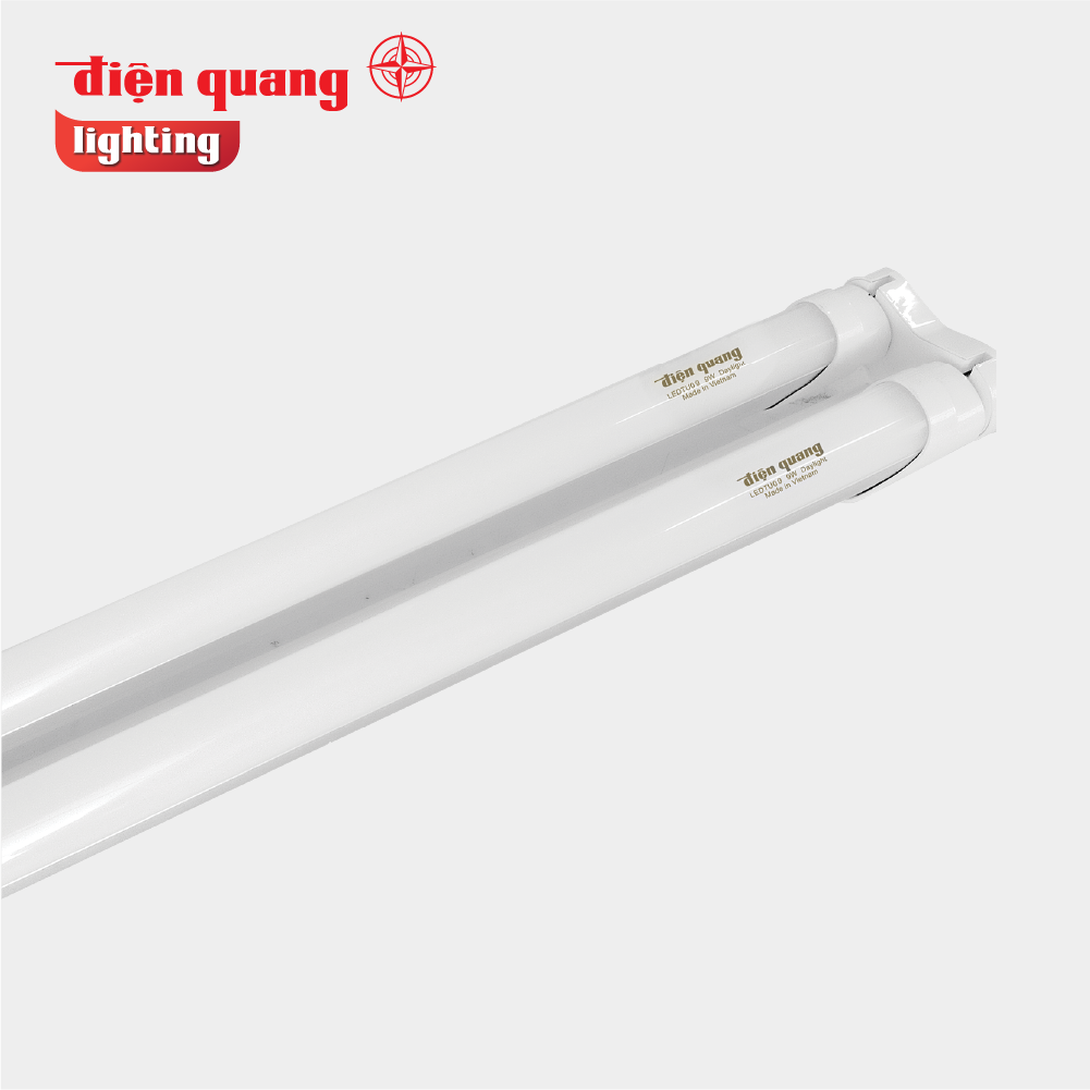 Bộ đèn LED tube Điện Quang ĐQ LEDFX09 218765M ( 2x18W daylight, mini nắp rời 1.2m, TU09 )