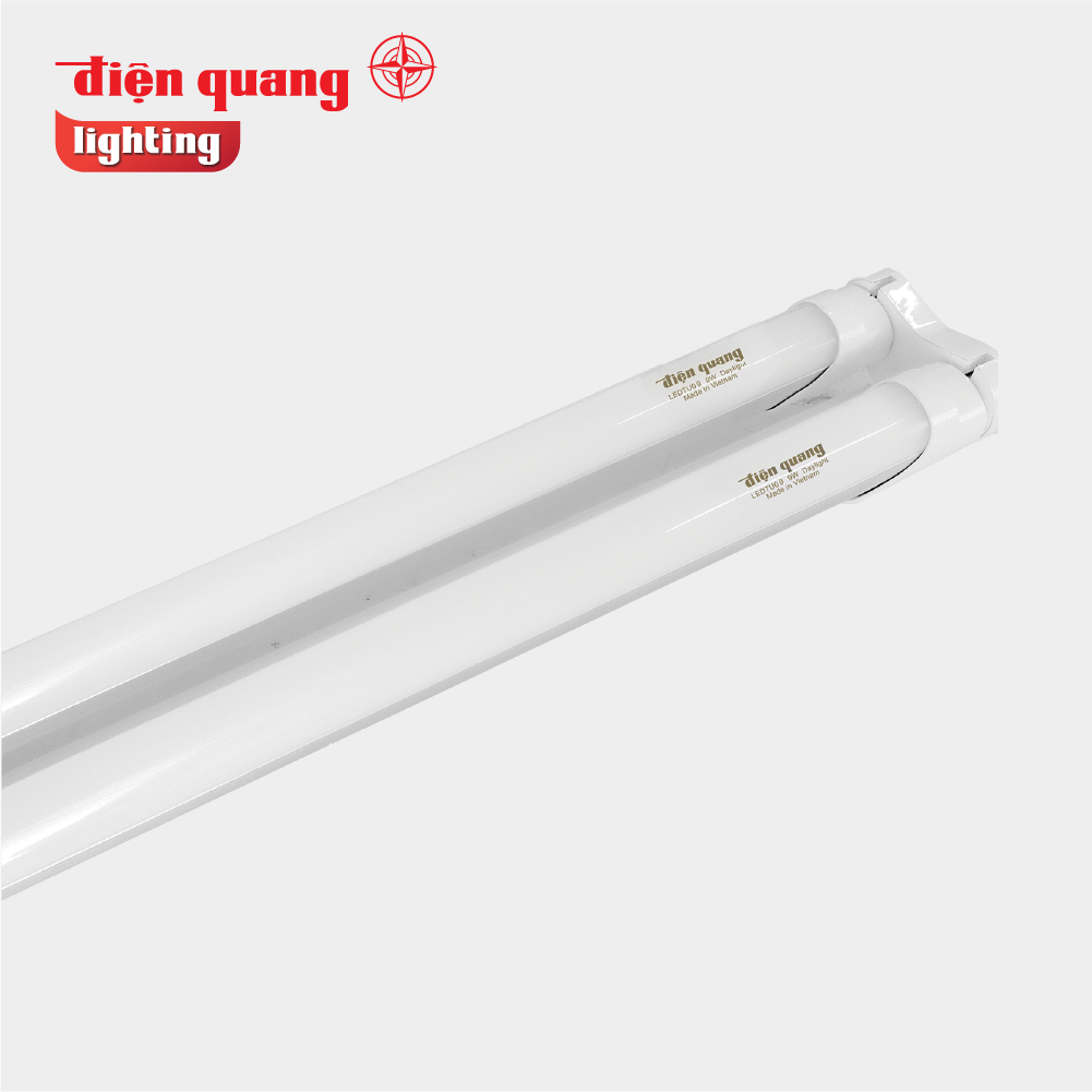 Bộ đèn LED tube Điện Quang ĐQ LEDFX09 218765 ( 2x18W daylight, thân liền 1.2m, TU09 )