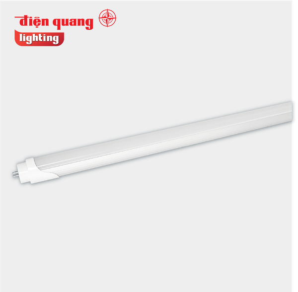 Đèn LED tube Điện Quang 0.6m 9W thân nhôm chụp nhựa mờ