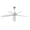 Quạt trần ĐQ CF 02 1405 W (40W, 5 cánh, cánh 140cm, màu trắng, remote)