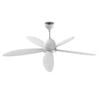 Quạt trần ĐQ CF 02 1405 W (40W, 5 cánh, cánh 140cm, màu trắng, remote)
