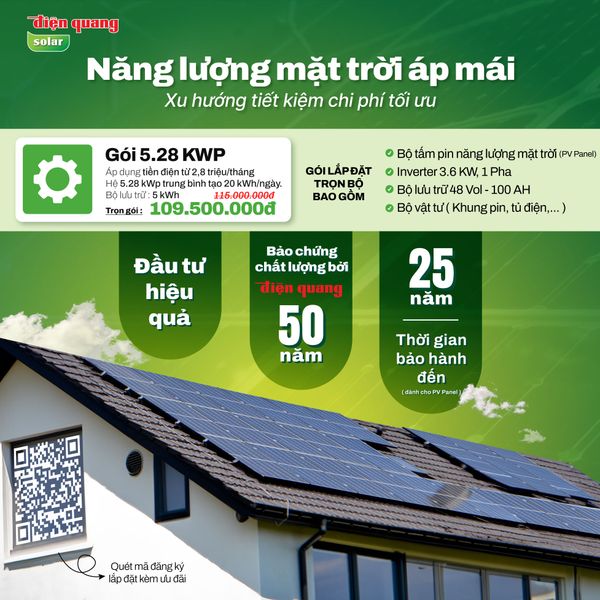 Điện năng lượng mặt trời Điện Quang - Bảo chứng chất lượng bởi thương –  Điện Quang Shop