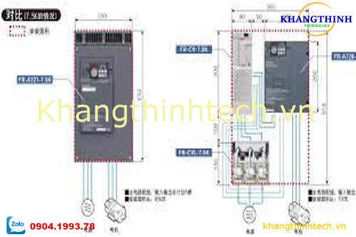 MT-RC-H220K (400V) | Power regeneration converter | BIẾN TẦN MITSUBISH ...